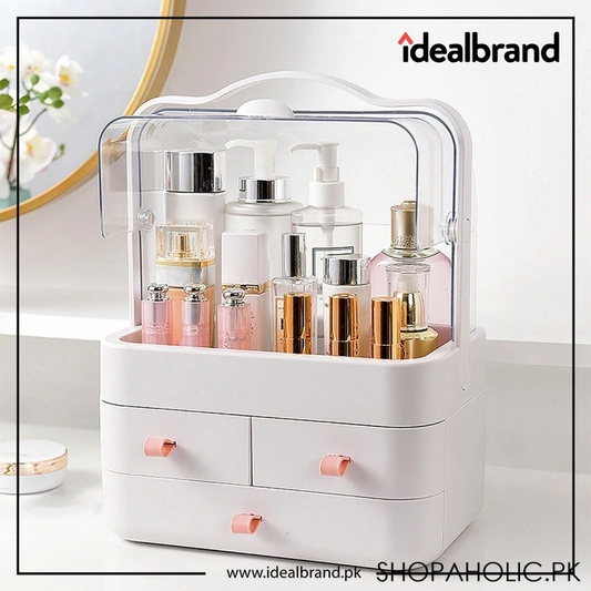 3 Drawer Modern Cosmetic And Makeup Organizer