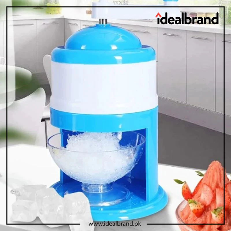 Manual Ice Crusher, Snow Cone Maker