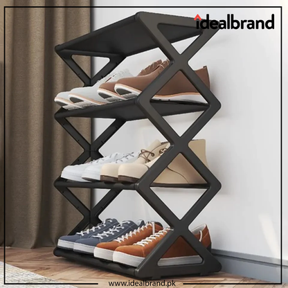 5  Layer Folding Shoe Rack Organizer