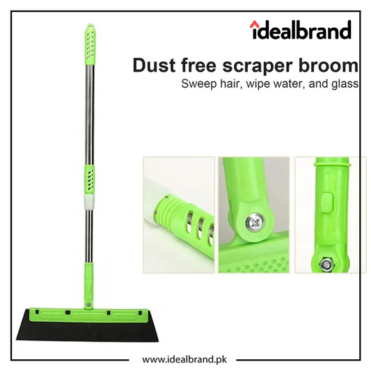 Multifunctional Telescopic Magic Dust-Free Scraping Broom