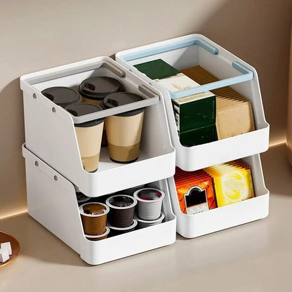 1pc Multifunctional Portable Storage Basket - Desktop Jewelry and Cosmetics Organizer