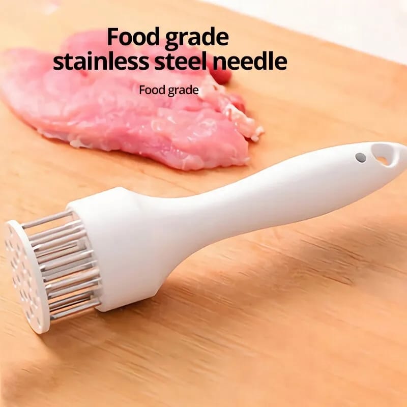 Stainless Steel Needle Meat Tenderizer Steak Cooking Barbeque Tools