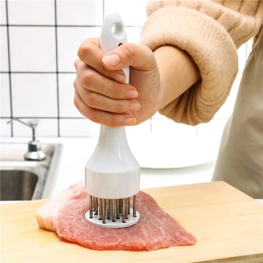 Stainless Steel Needle Meat Tenderizer Steak Cooking Barbeque Tools