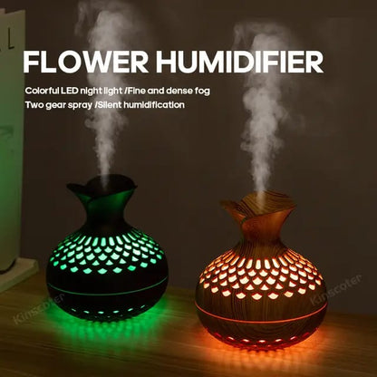 Mini Humidifier Flower Shape