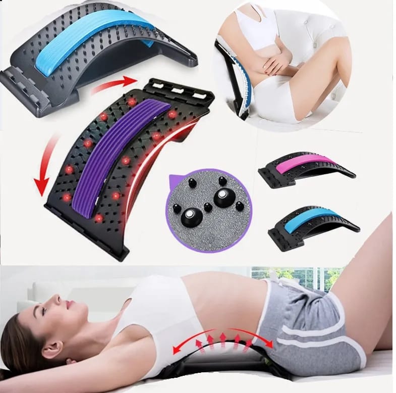 Walkent Back Pain Relief Device with Magnets & Acupressure Points for Lumbar Support, Posture Corrector