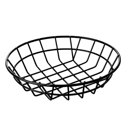 Round Iron Platter Bucket