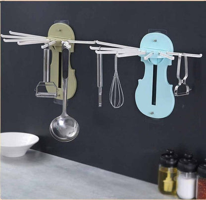 Pull Out Hanging Storage Rack Adhesive