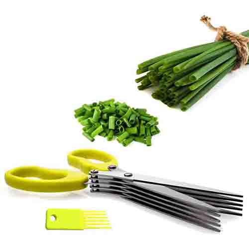 Food Scissor Stainless Steel With Cleaning Comb