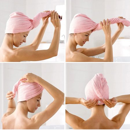 Pack of 2 Hair Drying Towel