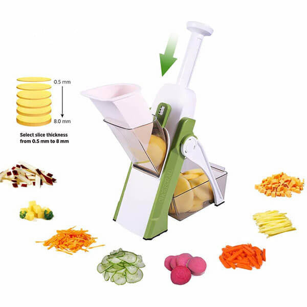 Multi-Use Vegetables & Fruit Cutter (5 In 1)