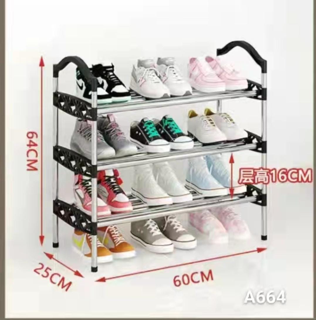 Attachable Aluminium Shoe Rack