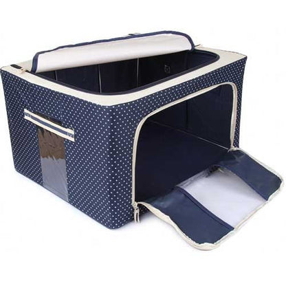 Folding Storage Box For Clothes - 55 Ltr