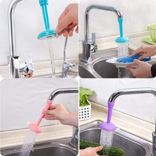 Pack of 2 2 in 1 Silicone Shower Faucet Tap