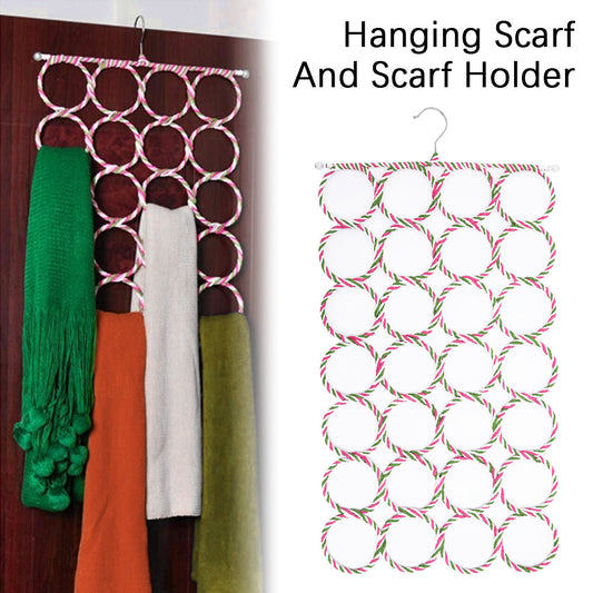28 Holes Scarf & Belt Hanger