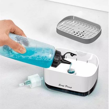 Soap Dispenser Pump With Sponge