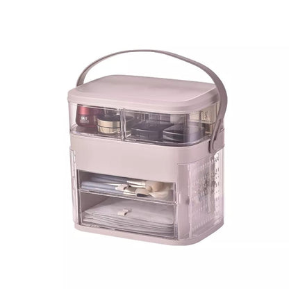 Large Capacity Jewelry Rack Cosmetic Organizer Skincare Lipstick Cosmetic Storage Box